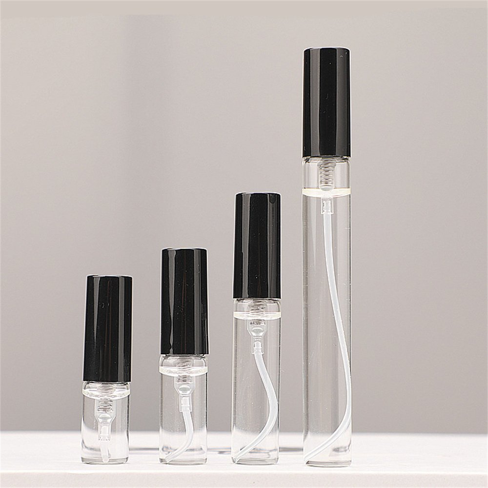 Cologne Spray Bottle - 5 sztuk 2ML/3ML/5ML/10ML przenośny Mini pusty