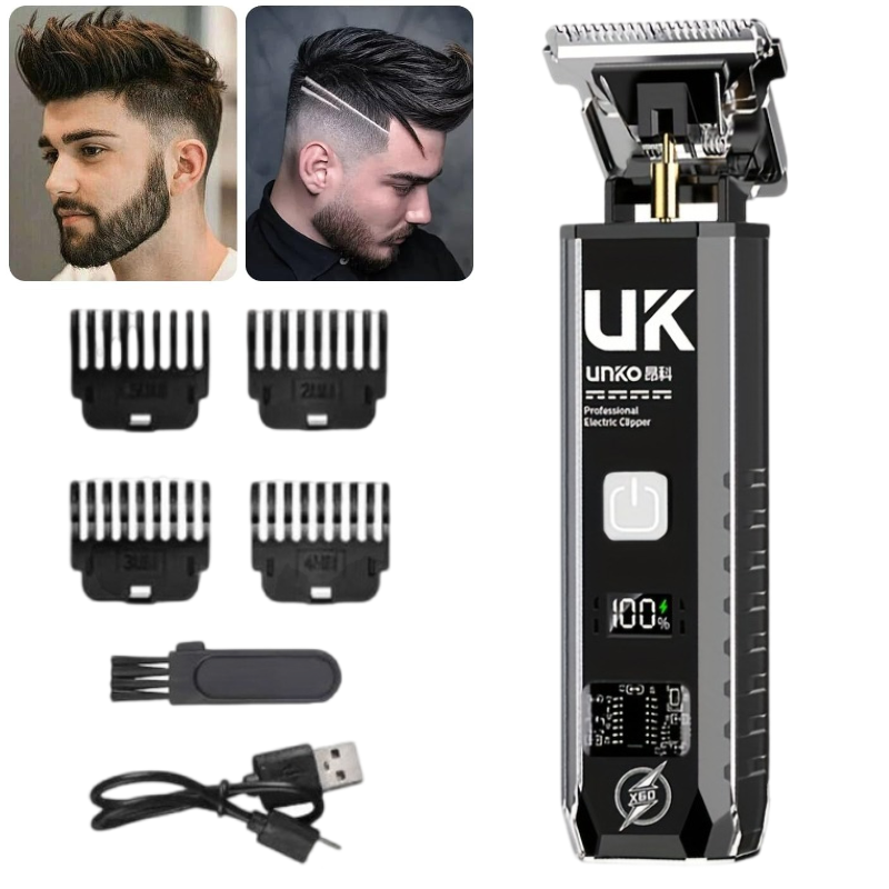 Men'S Grooming Electric Trimmer - Elektryczny trymer do brody T9, bezprzewodowa