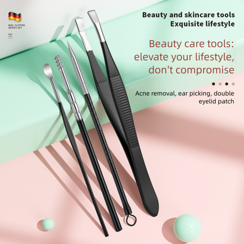18-częściowy zestaw do manicur – Mens Grooming Kit Case recenzja i cena