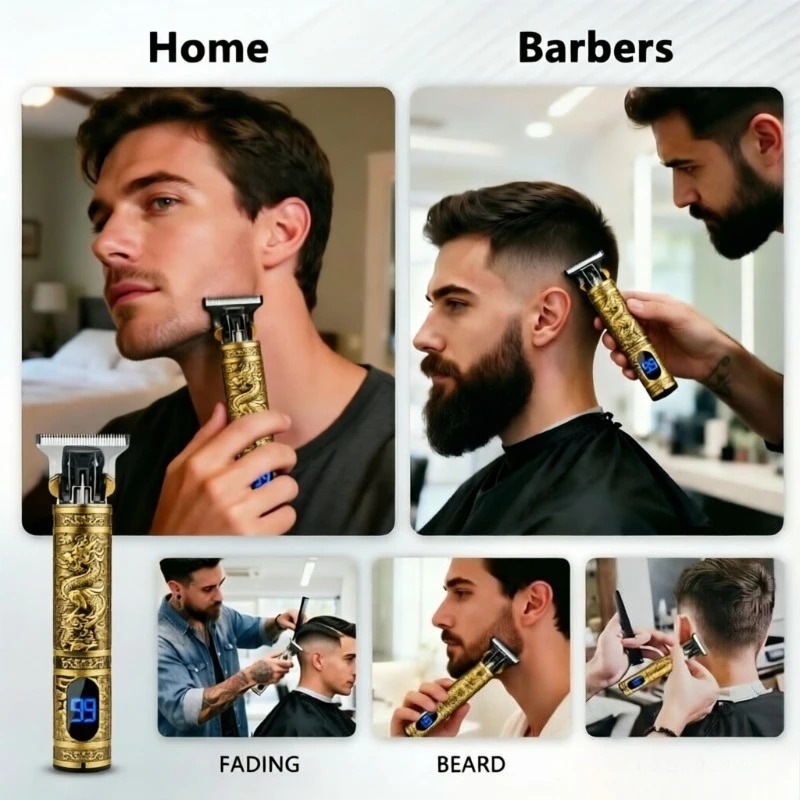 Elektryczny trymer do brody T9 – Men'S Grooming Electric Trimmer recenzja i cena