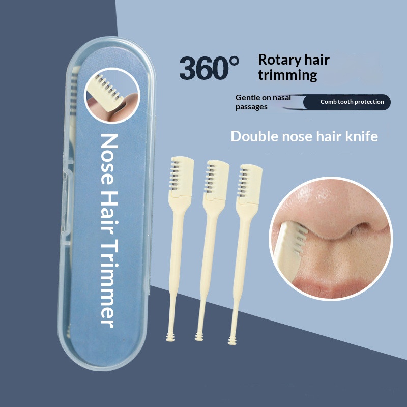 Dwustronny ręczny trymer do no – Men'S Grooming Electric Trimmer recenzja i cena