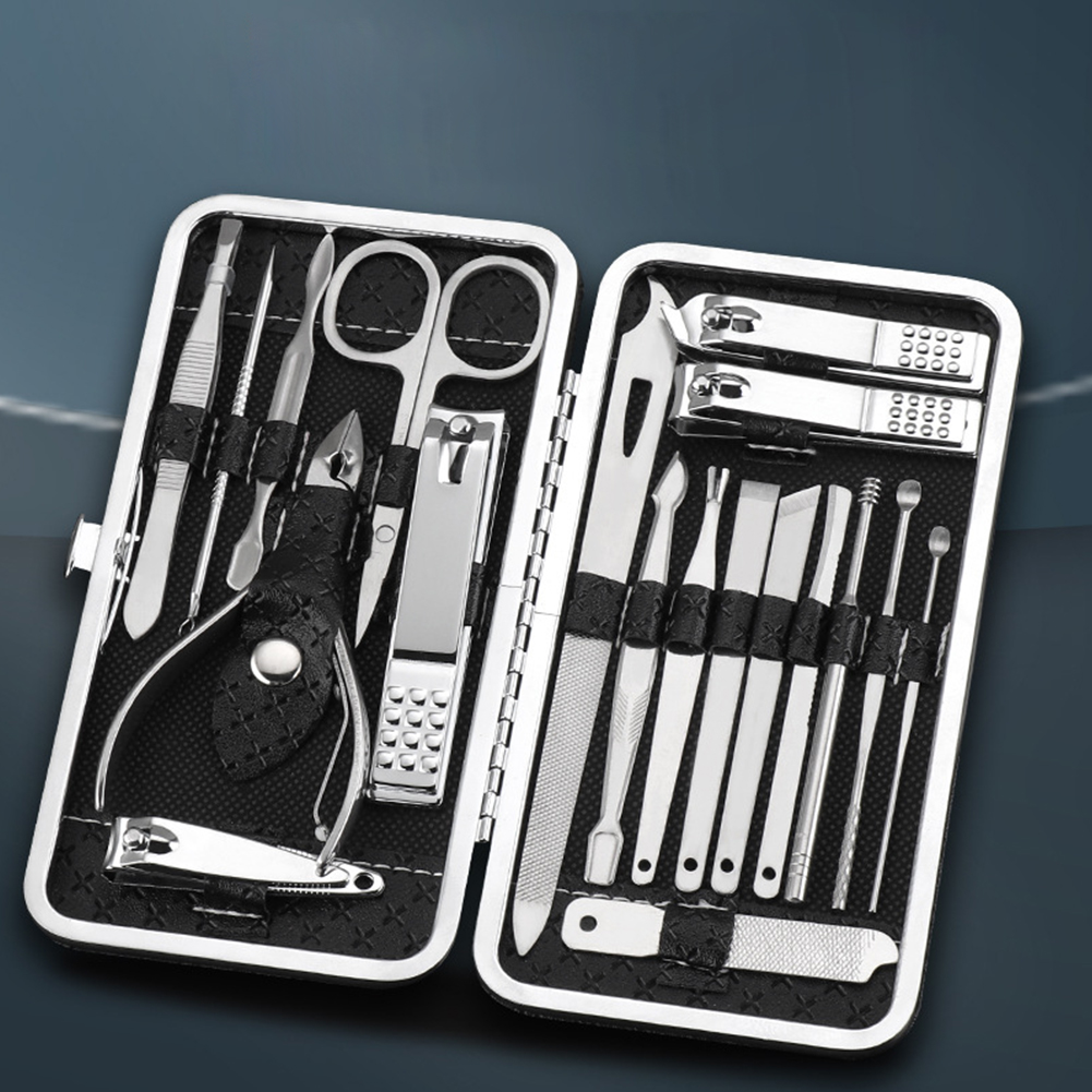 19-częściowy zestaw do pielęgn – Mens Grooming Kit Case recenzja i cena