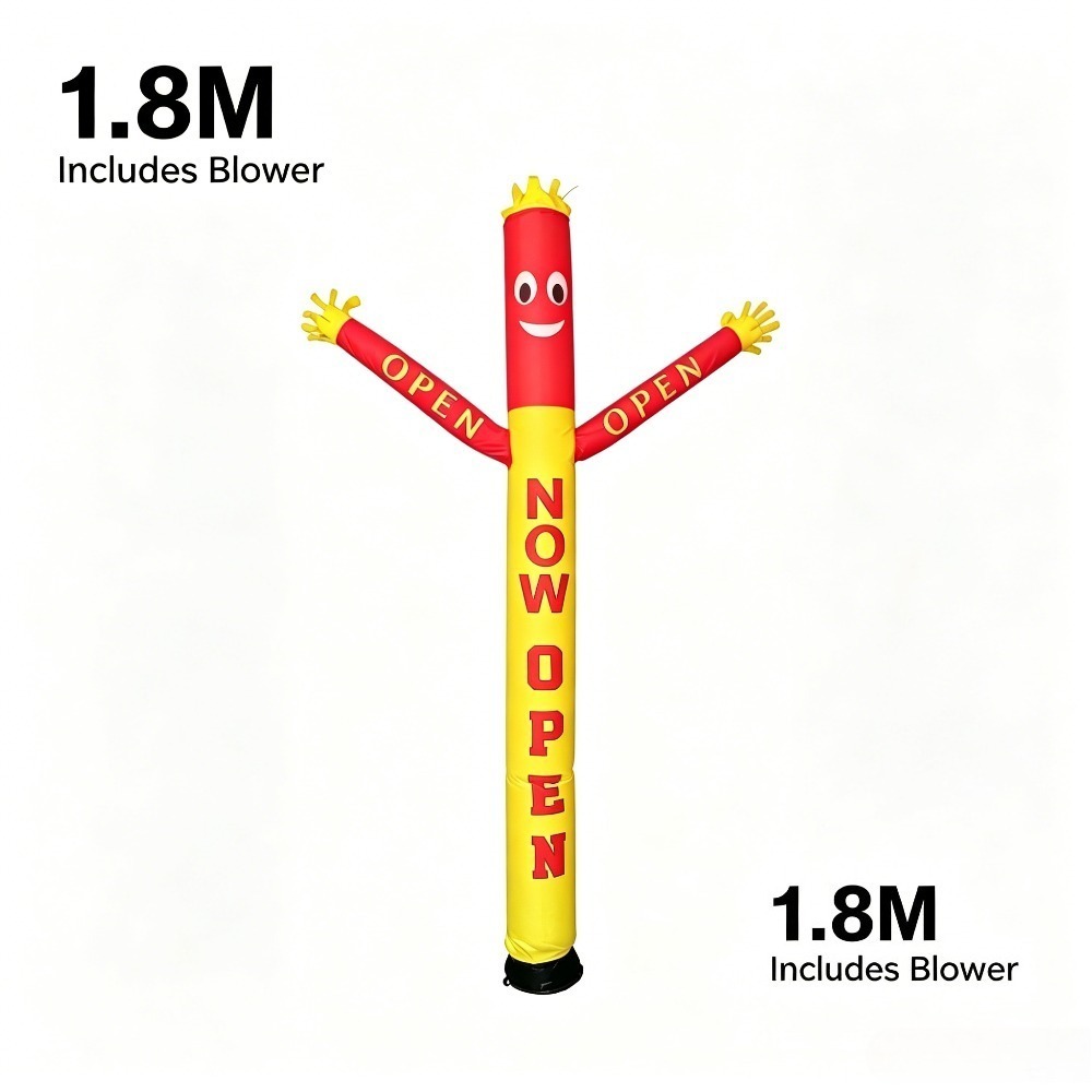 1.8M Nadmuchiwany tancerz powi – Men'S Grooming House recenzja i cena