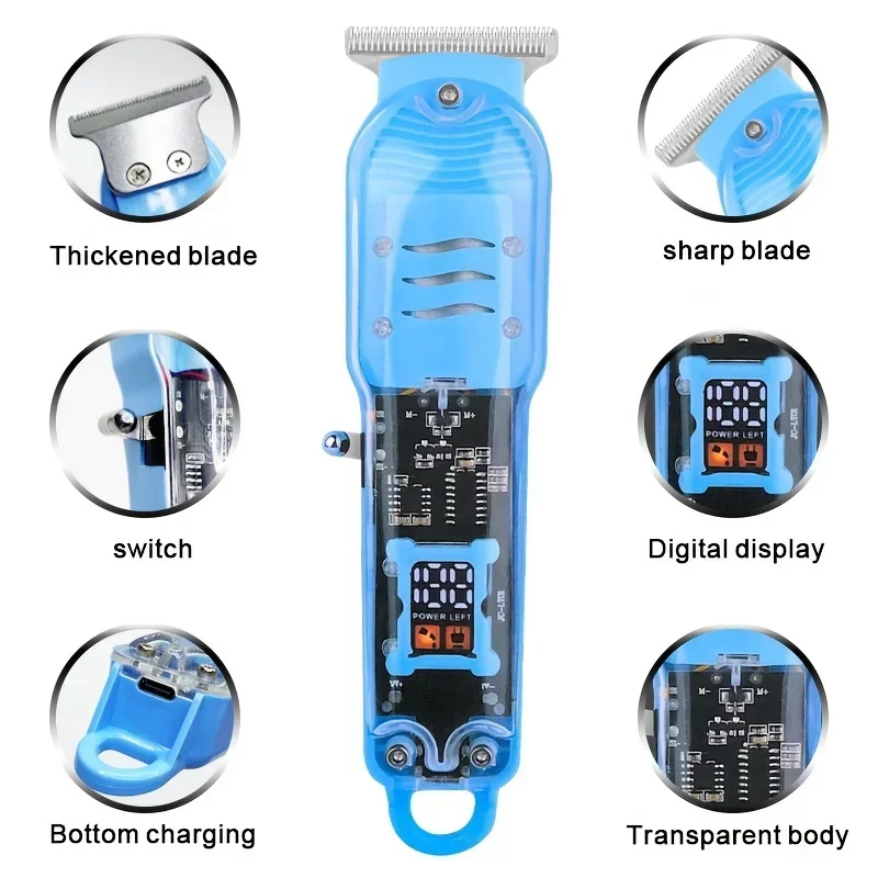 Przezroczysta elektryczna masz – Men'S Grooming Electric Trimmer recenzja i cena