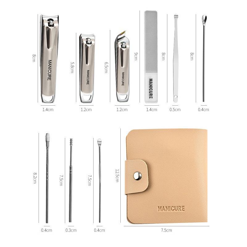 Zestaw do manicure i pedicure  – Mens Grooming Kit Case recenzja i cena