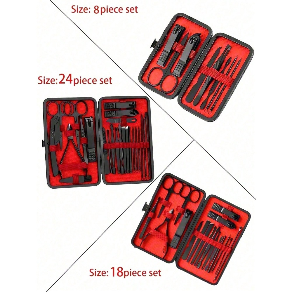 Profesjonalny zestaw do manicu – Mens Grooming Kit Case recenzja i cena