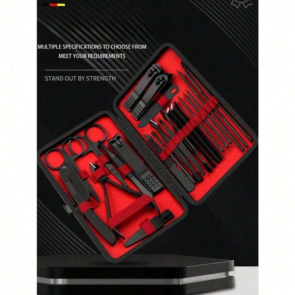 Profesjonalny zestaw do manicu – Mens Grooming Kit Case recenzja i cena