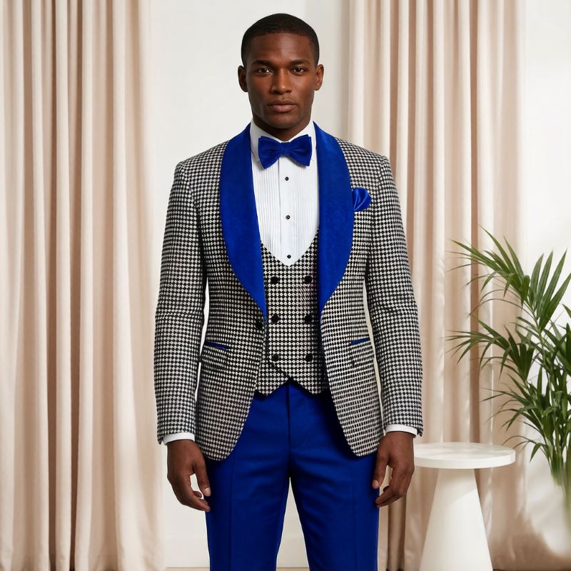 Garnitury męskie w pepitkę, sl – Men'S Grooming Awards recenzja i cena