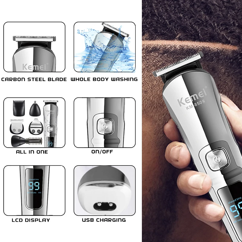 Profesjonalny trymer do brody  – Men'S Grooming Electric Trimmer recenzja i cena