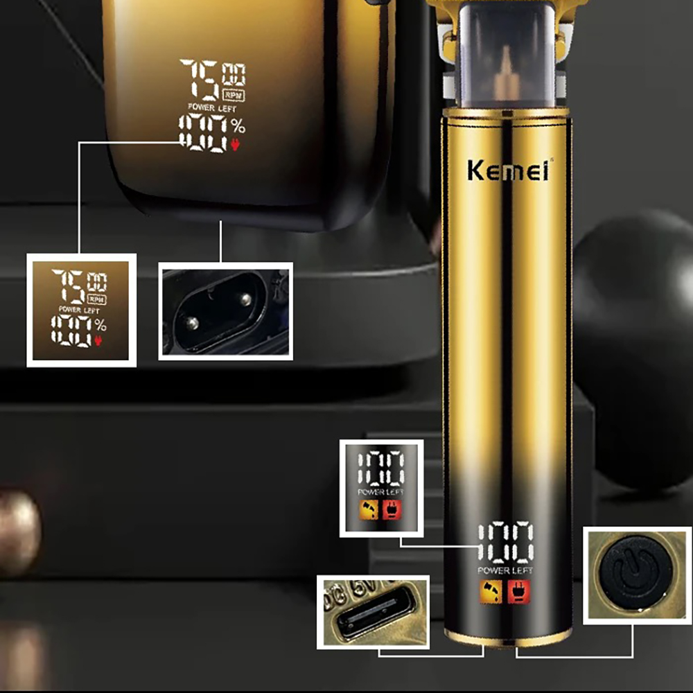 Kemei maszynka do włosów elekt – Men'S Grooming Electric Trimmer recenzja i cena